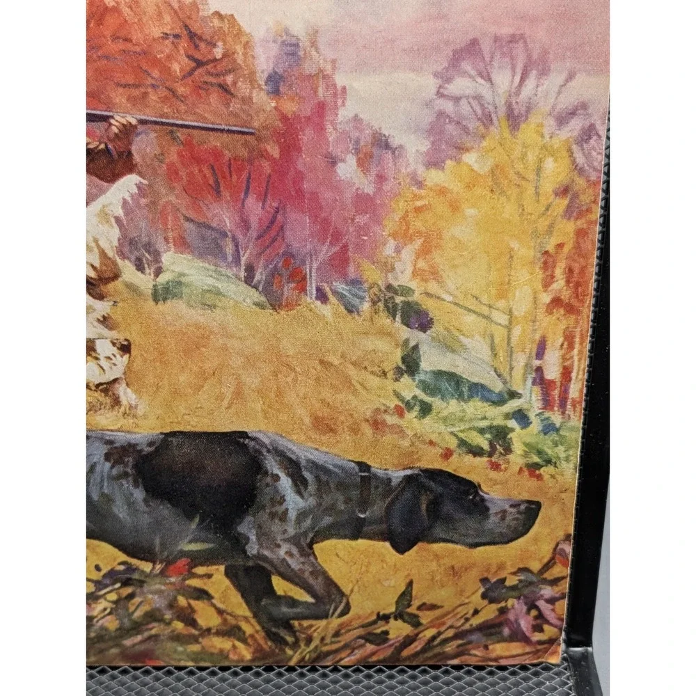 Vintage Hunting And Fishing September 1940 Hunting Dogs Cover Outdoorsman